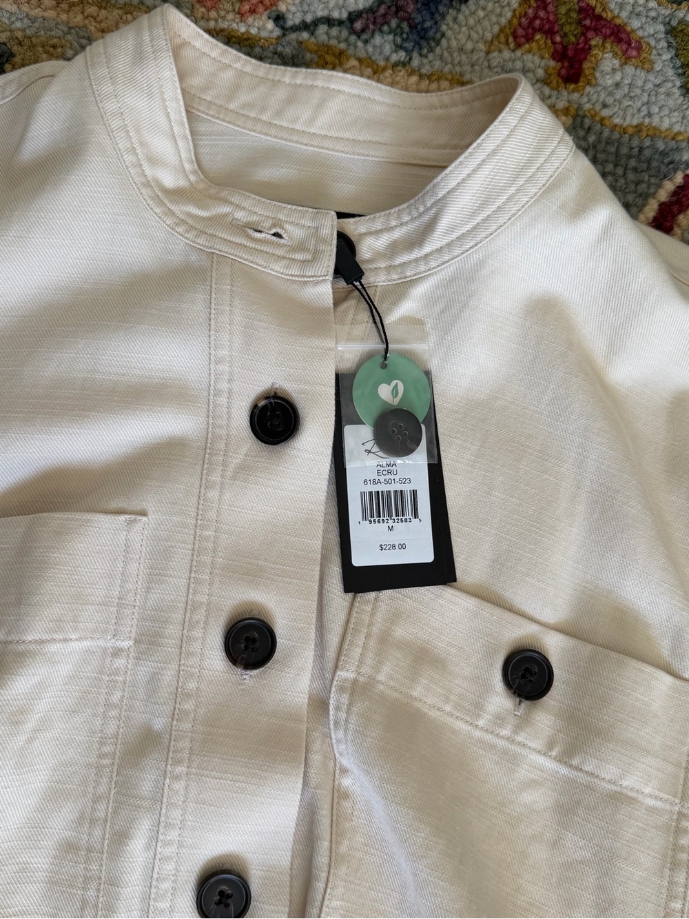 NWT Rails Cream Utility Jacket - Picture 6 of 8